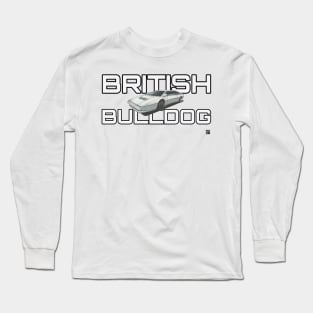 Geo3Doodles British Bulldog Doodle Long Sleeve T-Shirt